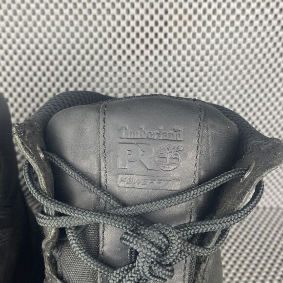 Timberland PRO Titan 6 Boots Mens 13 M Black Leather Composite Toe Lace Up main image 2